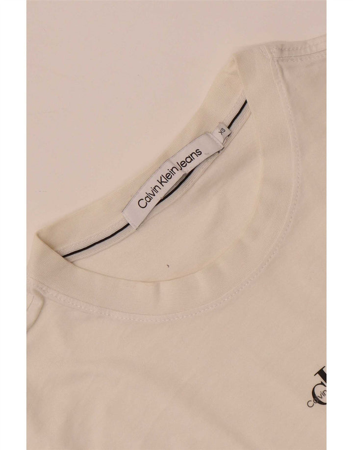 Maglietta da uomo Calvin Klein Jeans XS bianca