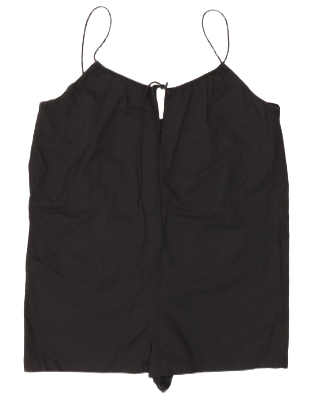 Tutina corta da donna Zara UK 18 XL Nera