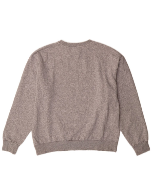 Felpa con grafica PUMA da donna UK 14 Cotone grigio medio