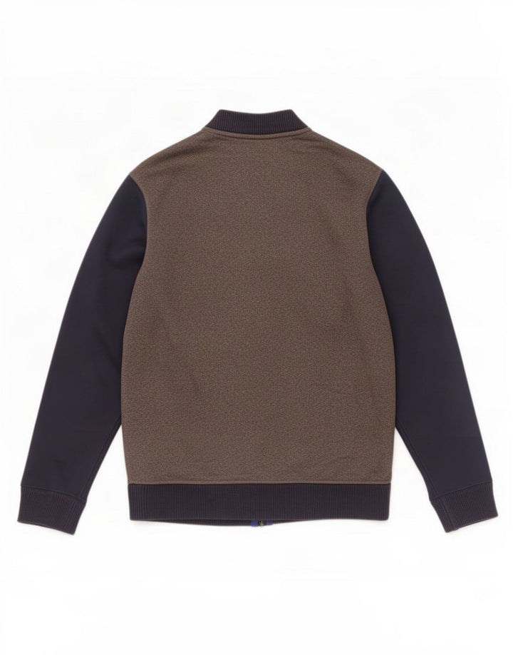 Giacca da ginnastica da uomo Gap Small in poliestere color block grigio