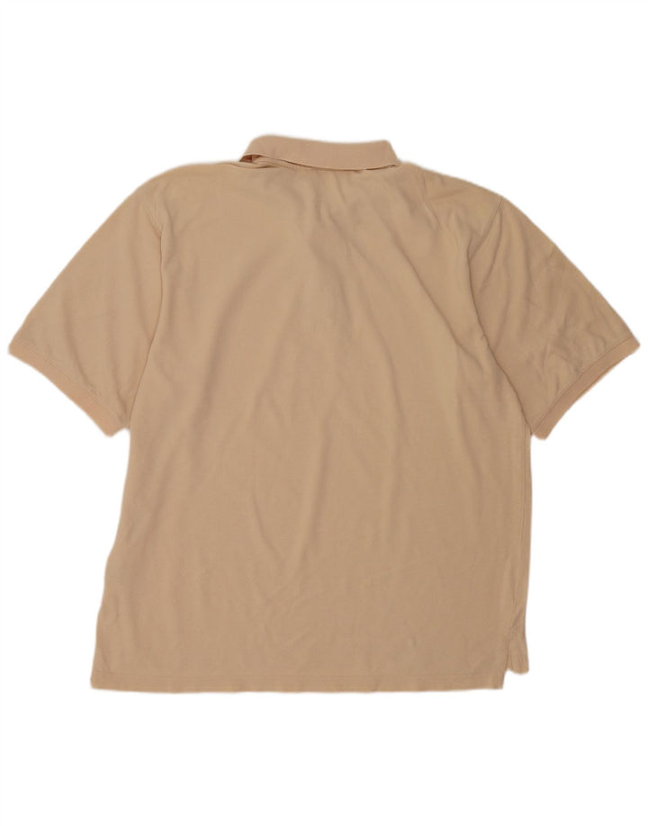Polo da uomo Eddie Bauer grande in cotone beige