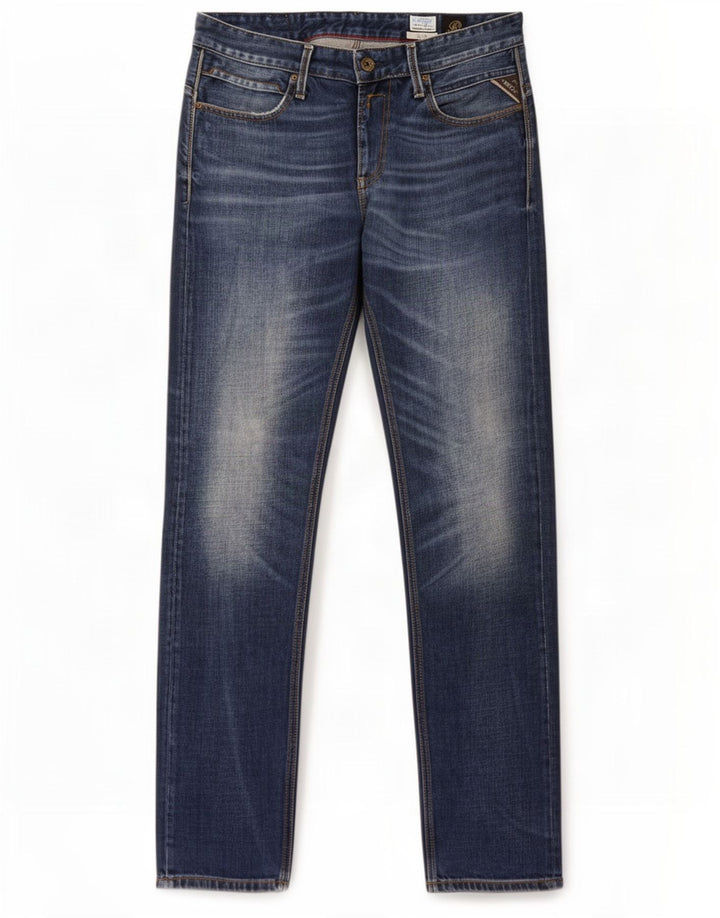 Replay Jeans Jeto Slim da uomo W34 L34 cotone blu
