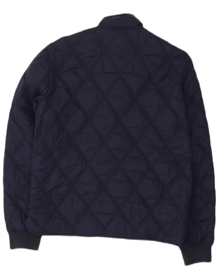 Giacca trapuntata da uomo Replay UK 38 media blu navy in poliammide