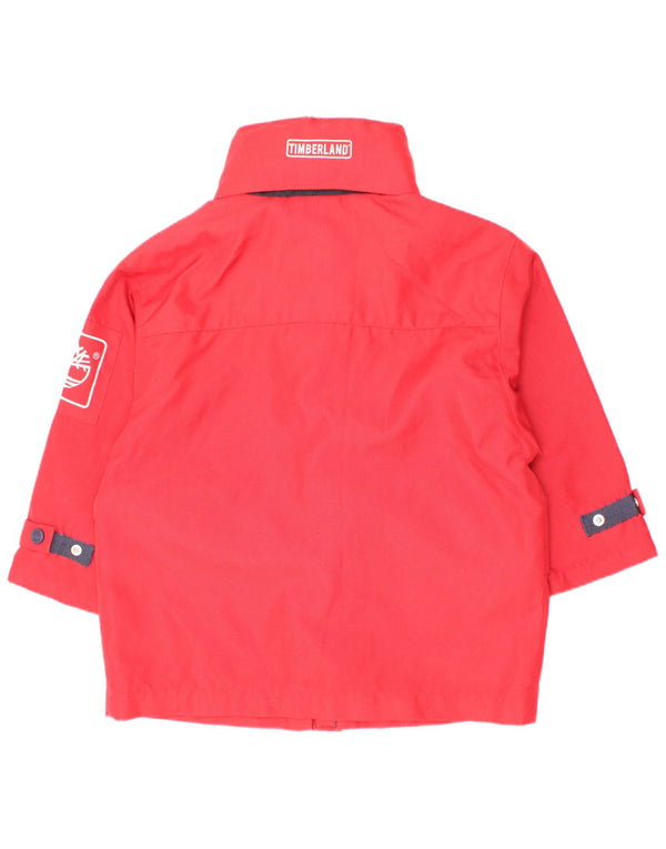 Giacca utility Timberland per ragazzi 2-3 anni rossa