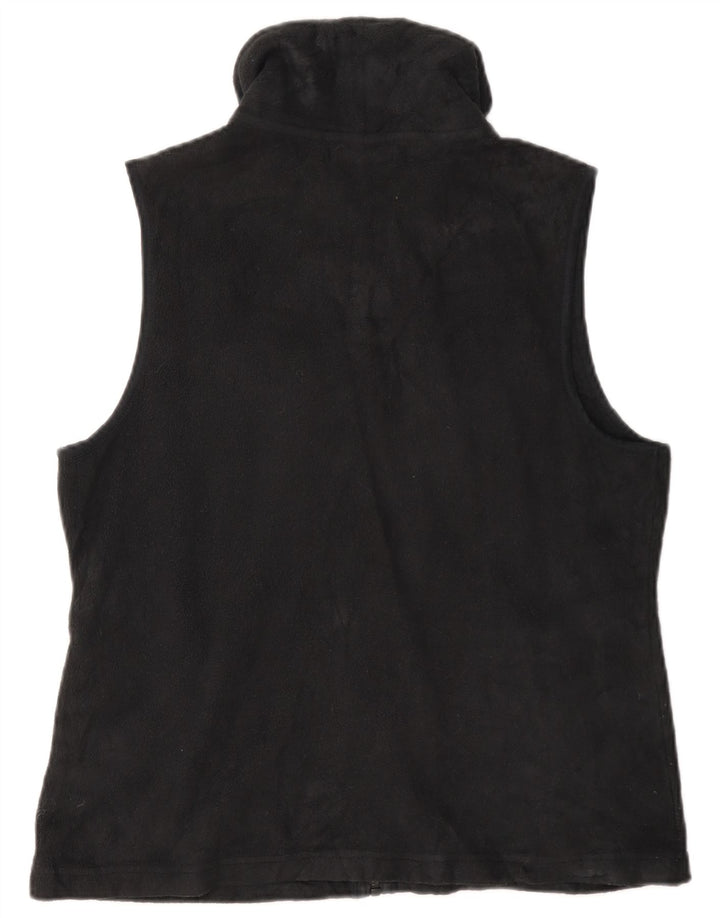 Gilet in pile da donna Chaps UK 14 medio nero