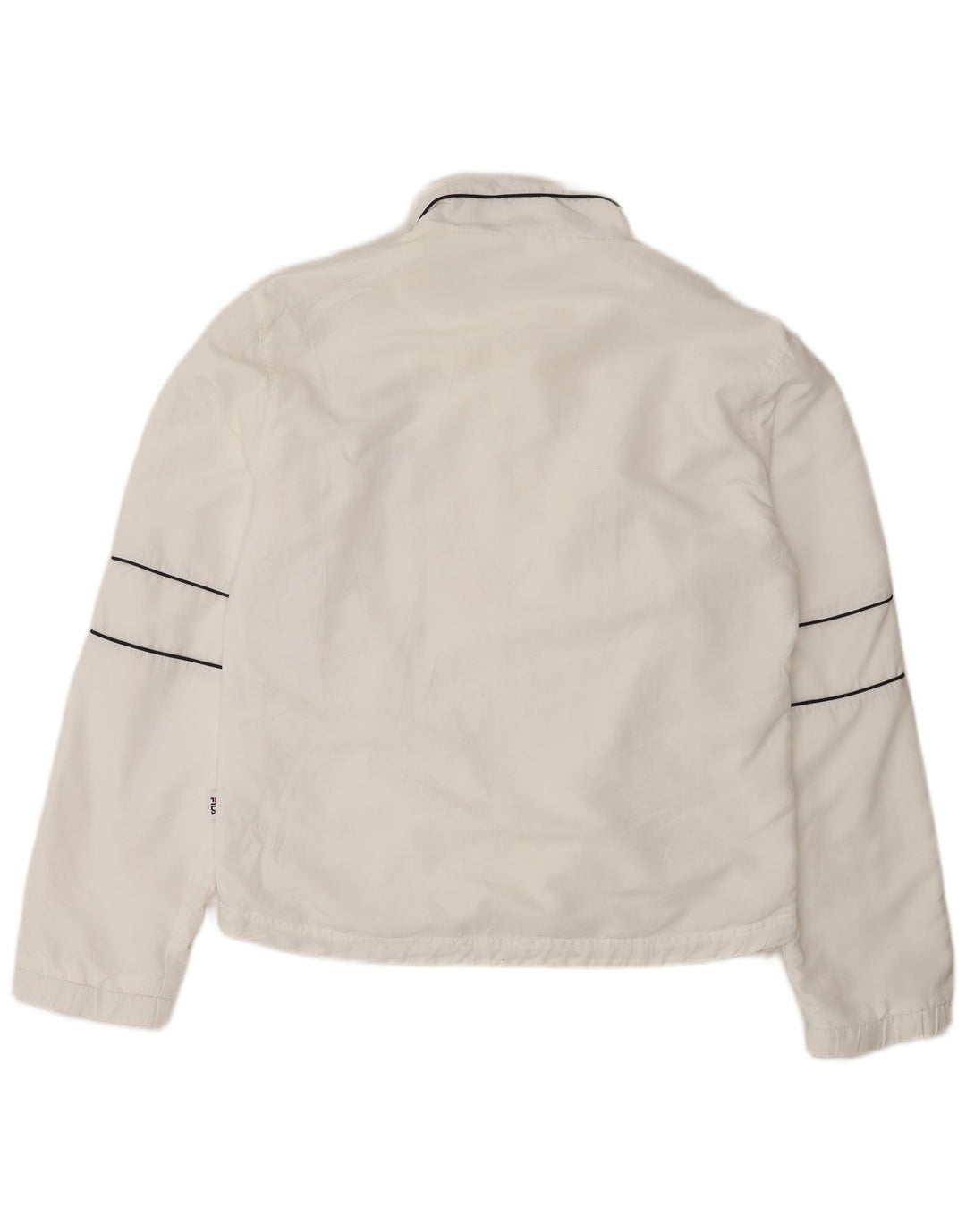 Giacca da ginnastica da donna Fila UK 16 Large Poliestere bianco