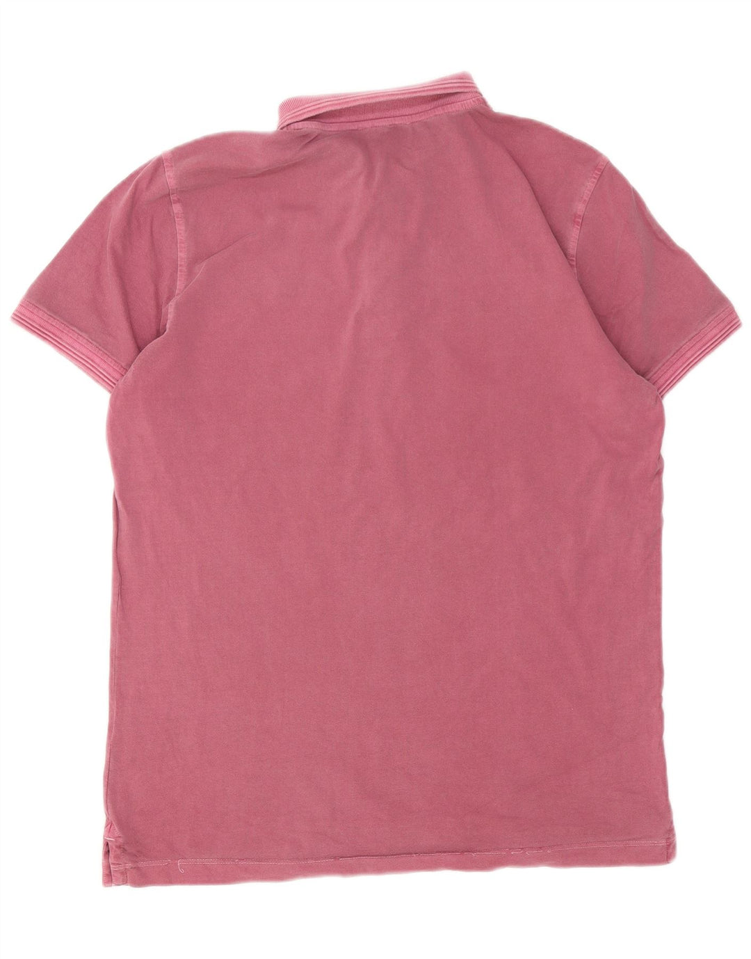 Polo da uomo Marlboro Classics grande in cotone rosa