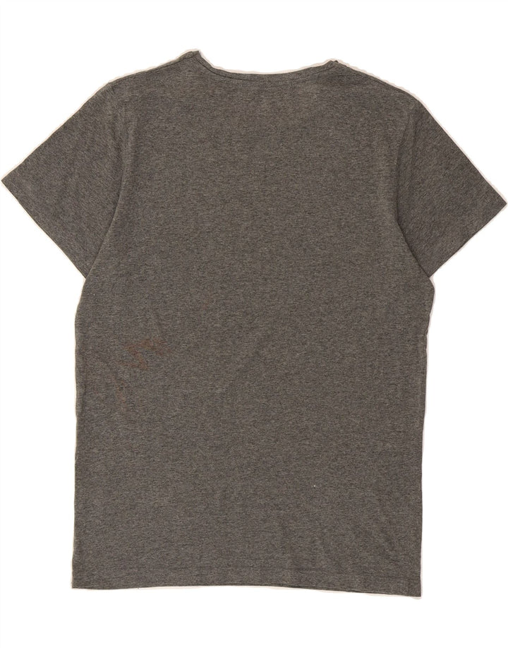 JACK & JONES Mens Graphic T-Shirt Top Small Grey Cotton Vintage Jack & Jones and Second-Hand Jack & Jones from Messina Hembry 