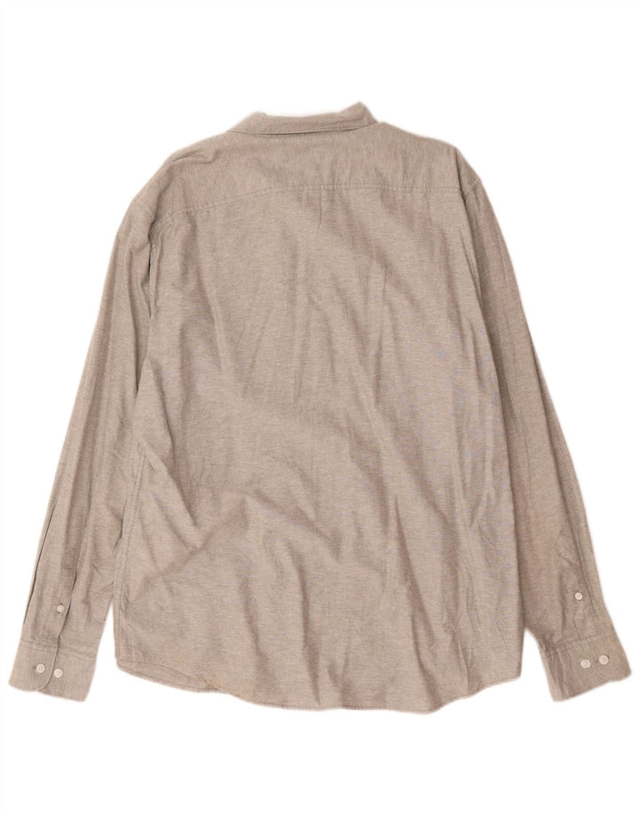 Camicia da uomo Penguin XL in cotone grigio