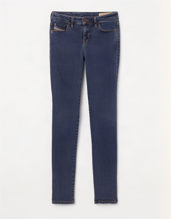 Jeans skinny da donna Diesel W29 L31 cotone blu