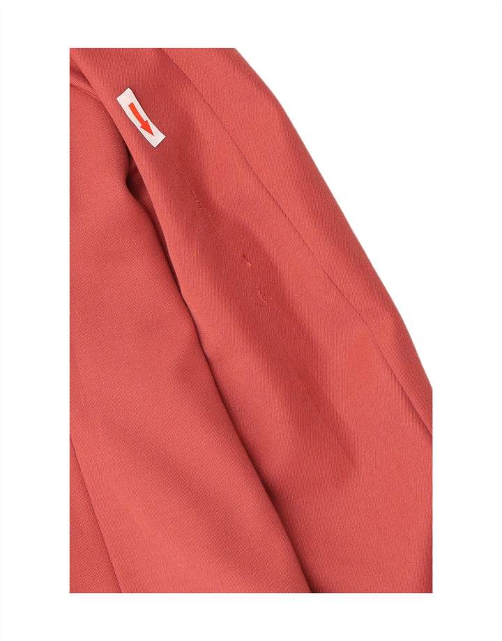 Giacca blazer vintage da donna a 2 bottoni UK 14 rosa medio