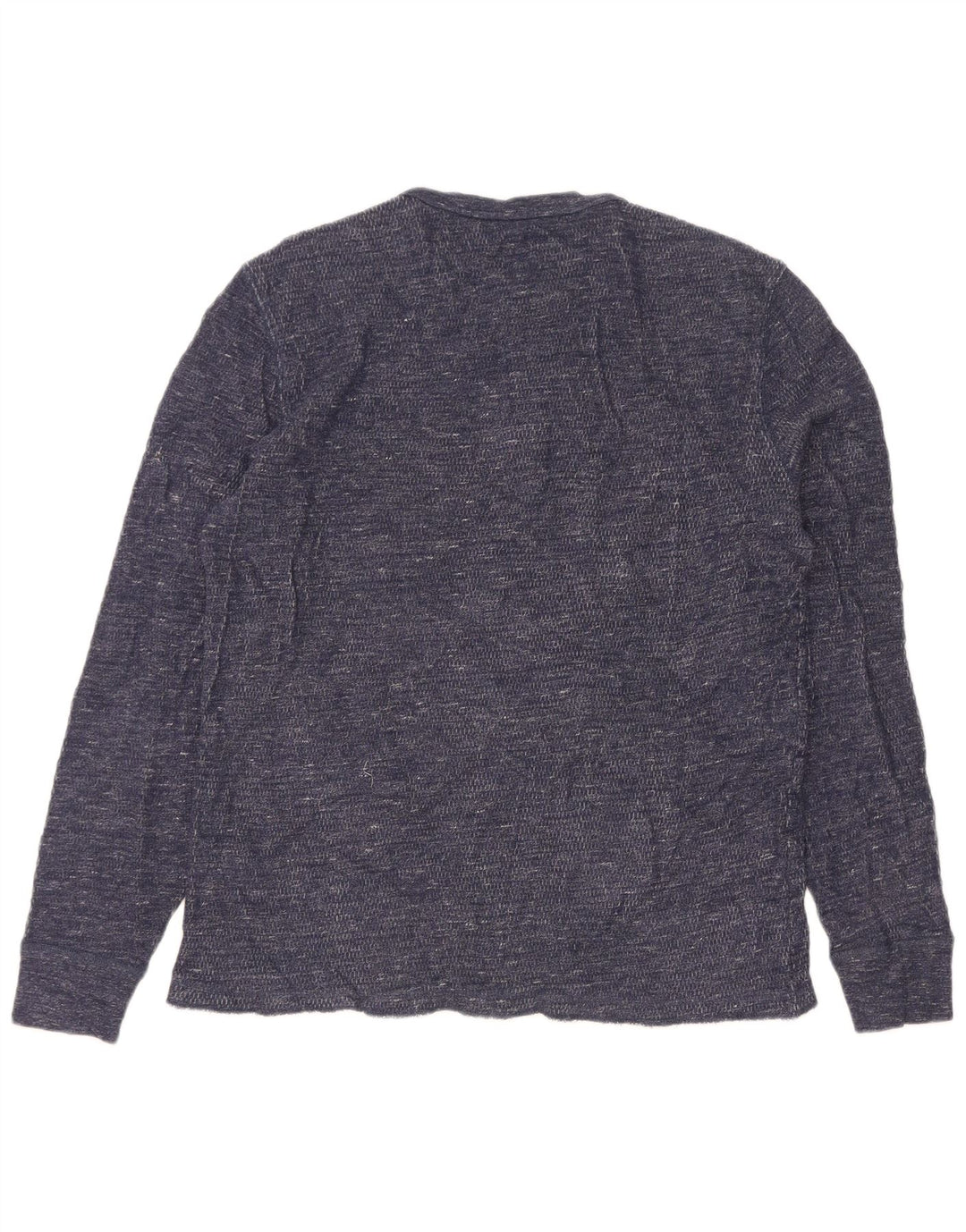 Gap Top da uomo a maniche lunghe blu medio screziato