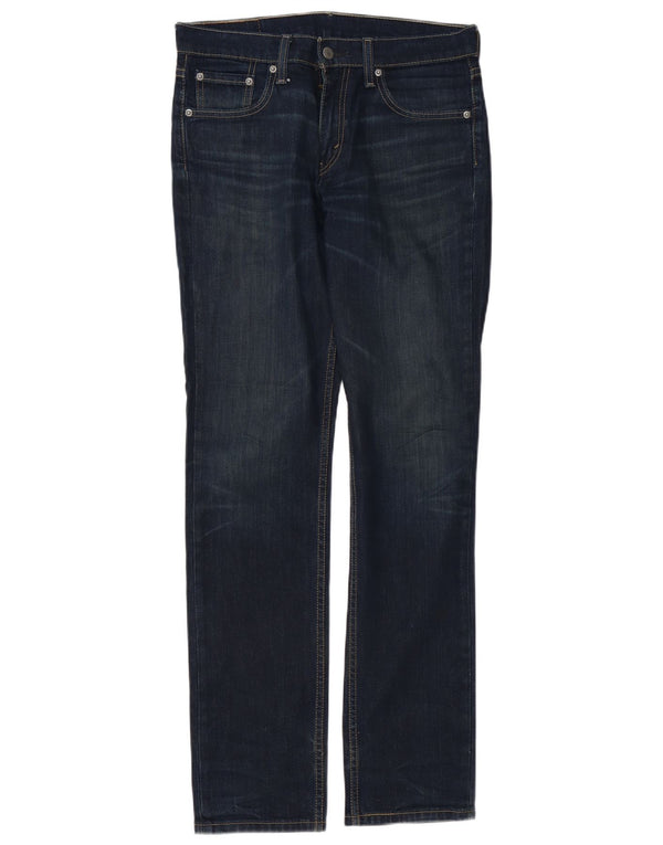 LEVI'S Jeans da uomo 511 slim W30 L34 cotone blu navy