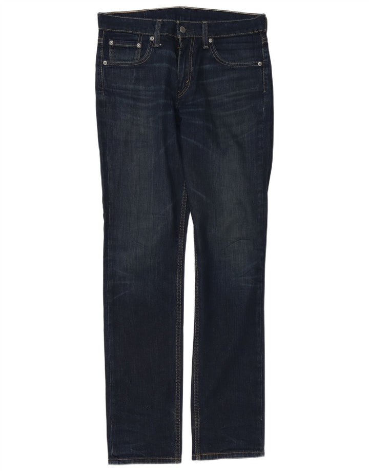LEVI'S Jeans da uomo 511 slim W30 L34 cotone blu navy