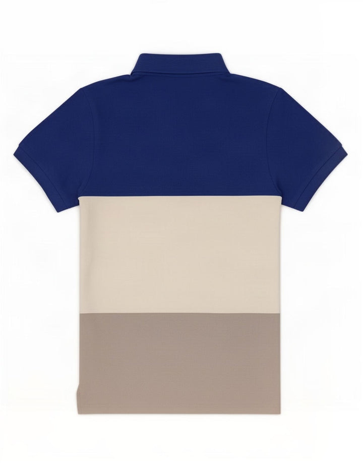 Polo Nike da uomo piccola in cotone color block multicolore