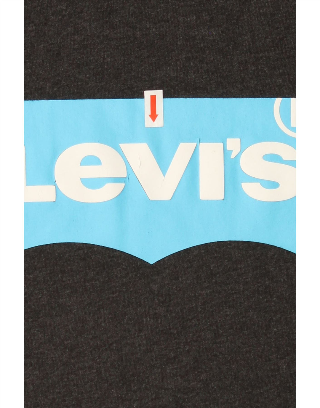 LEVI'S Mens Graphic T-Shirt Top Medium Grey Cotton Classic Vintage Levi's and Second-Hand Levi's from Messina Hembry 