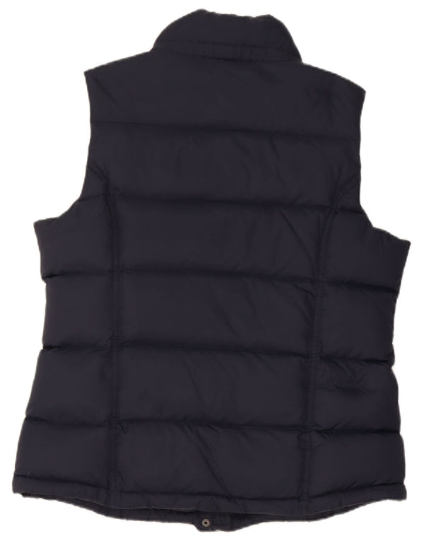Crew Clothing Gilet imbottito da donna UK 14 Large in nylon blu navy