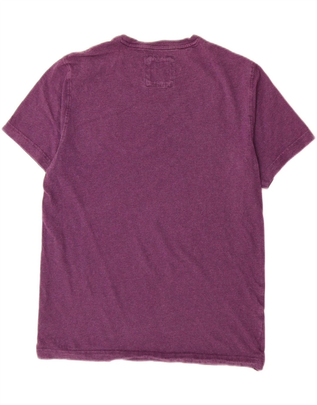 Crew Clothing T-shirt da uomo Top in cotone viola medio