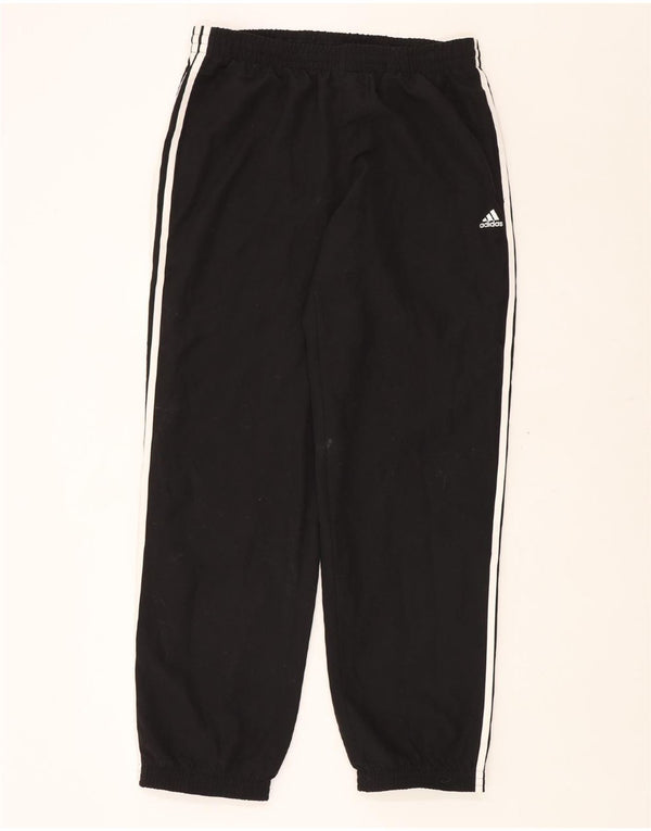 Pantaloni da tuta da uomo ADIDAS Climalite Joggers grandi in poliestere nero