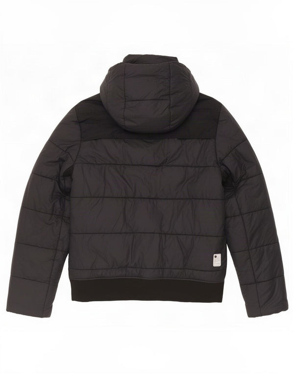 Giacca imbottita con cappuccio da uomo G-Star UK 42 XL Nylon color block nero