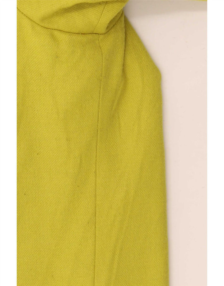 Giacca blazer da donna a 1 bottone Niu UK 14 poliestere giallo medio