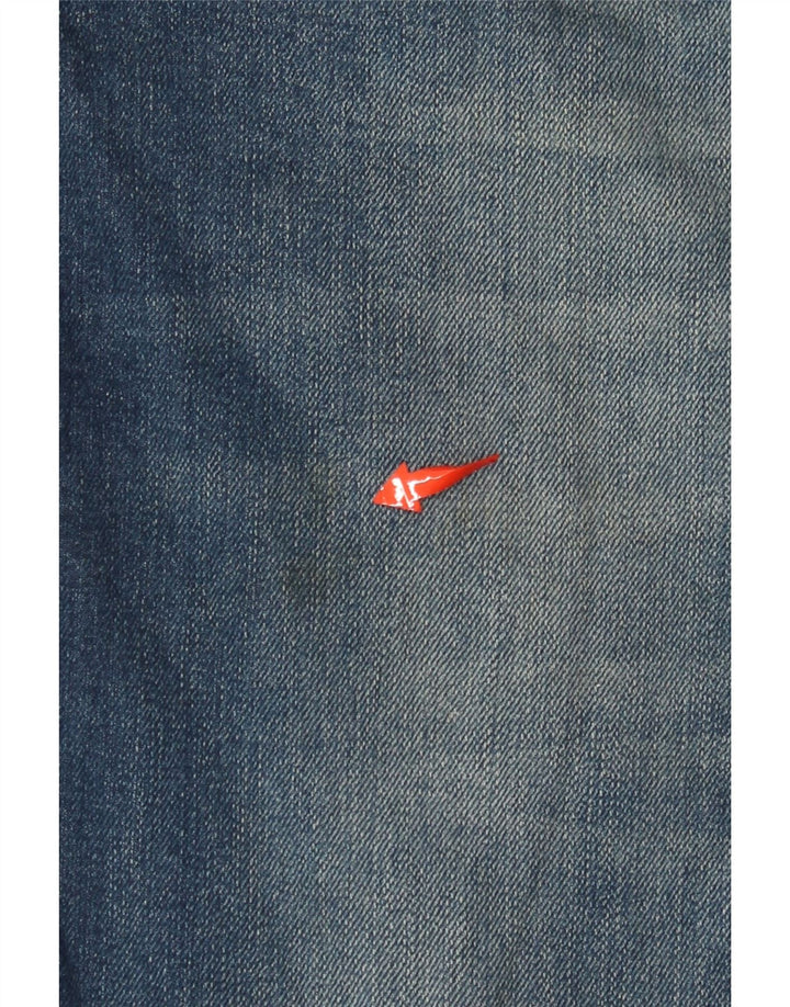 TOMMY HILFIGER Jeans dritti da uomo W36 L32 cotone blu