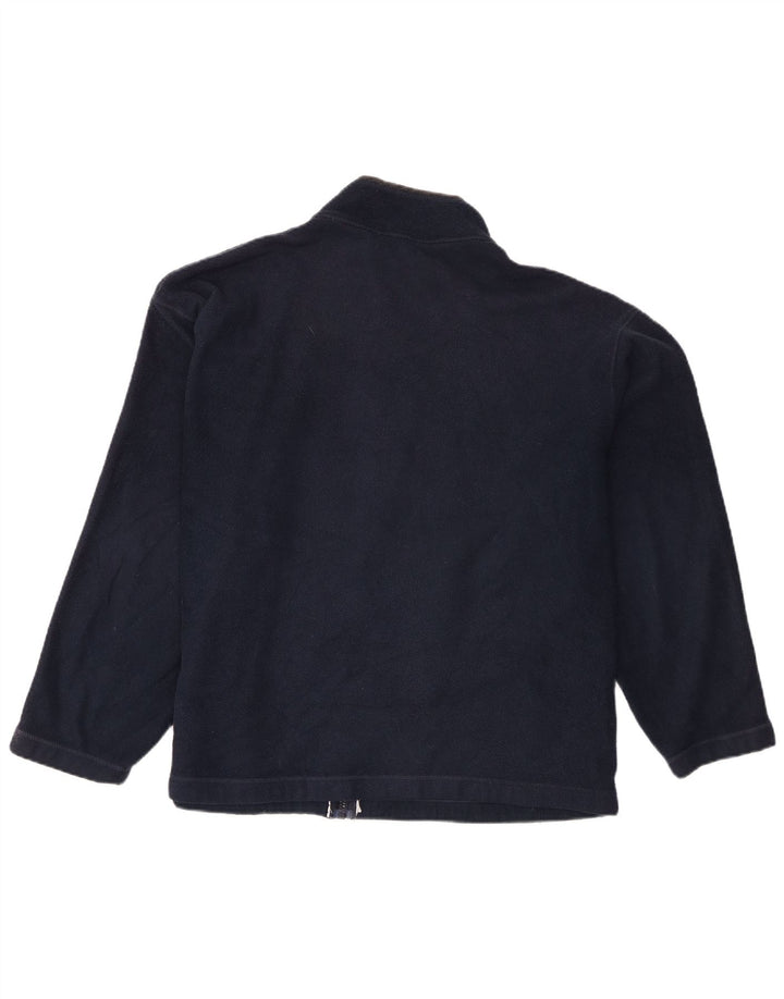 Giacca in pile da uomo Marks & Spencer UK 40 grande poliestere blu navy