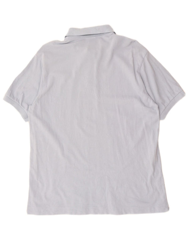 Polo da uomo Lacoste taglia 5 grande in cotone blu