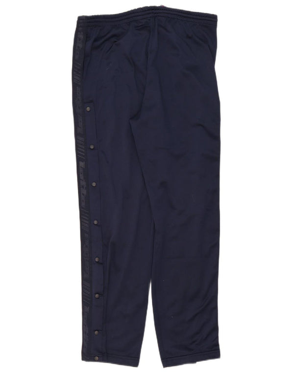 Pantaloni da tuta con grafica da uomo Lotto UK 40/42 Large in poliestere blu navy