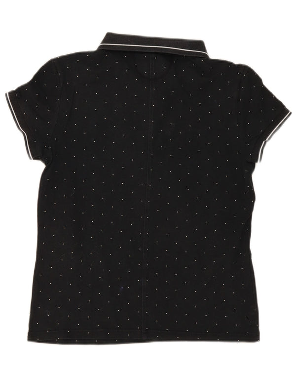 Polo Nike Donna UK 18/20 2XL Nera Maculata