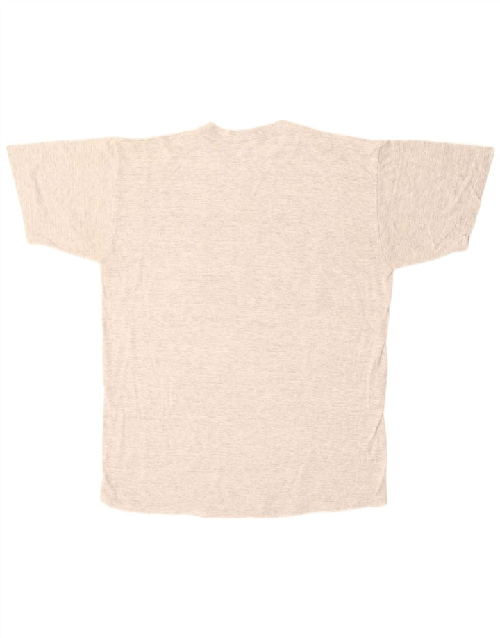 T-shirt grafica da uomo RUSSELL ATHLETIC XL in cotone grigio
