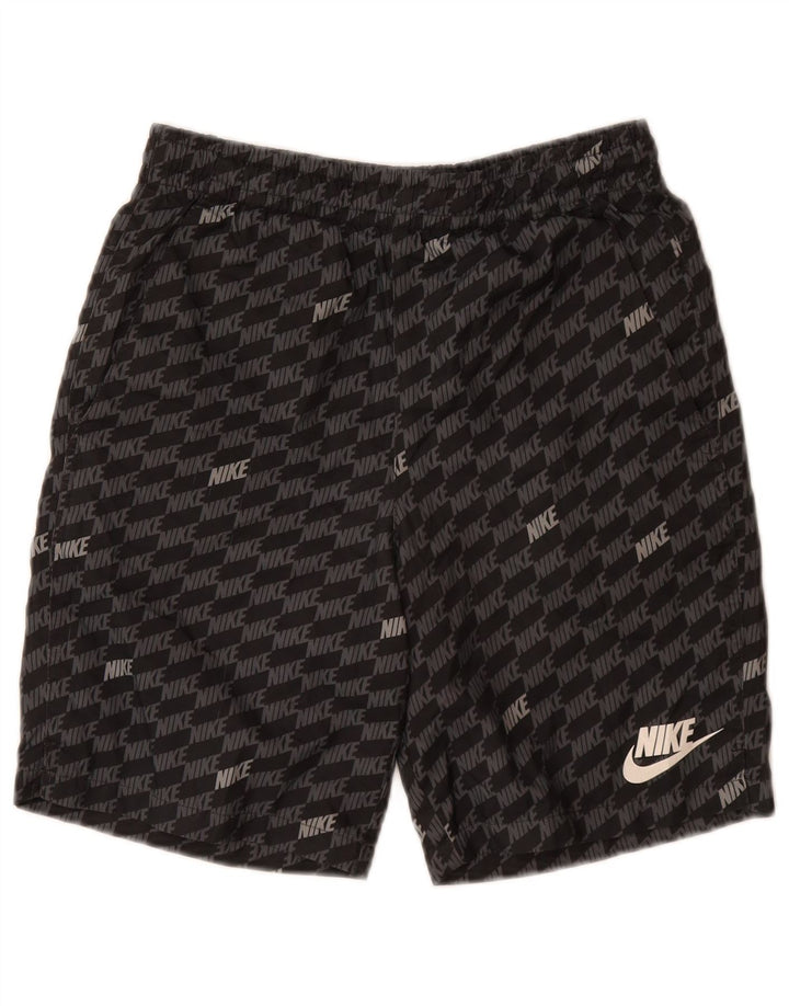 Pantaloncini da bagno Nike Graphic da ragazzo 12-13 anni, grande, in poliestere grigio