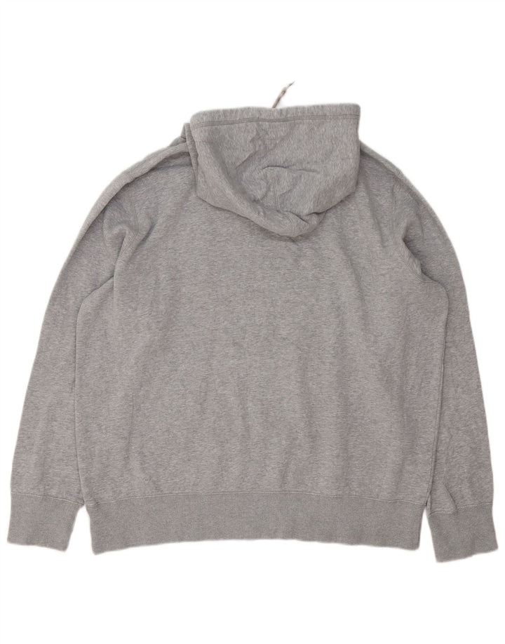 Felpa con cappuccio da uomo Nike XL in cotone grigio