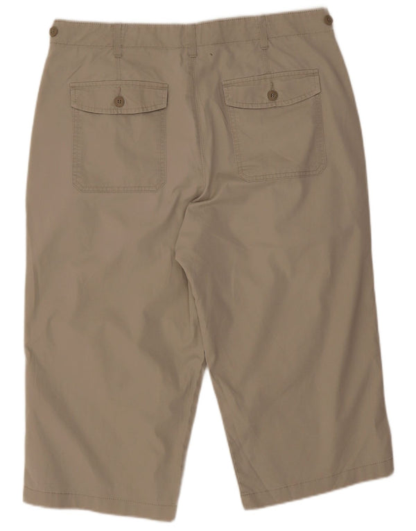 Bermuda da uomo Marks & Spencer blu Harbour W34 grande cotone beige