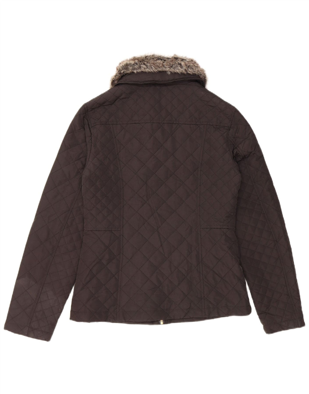 Giacca trapuntata da donna OASIS UK 6 XS poliestere nero