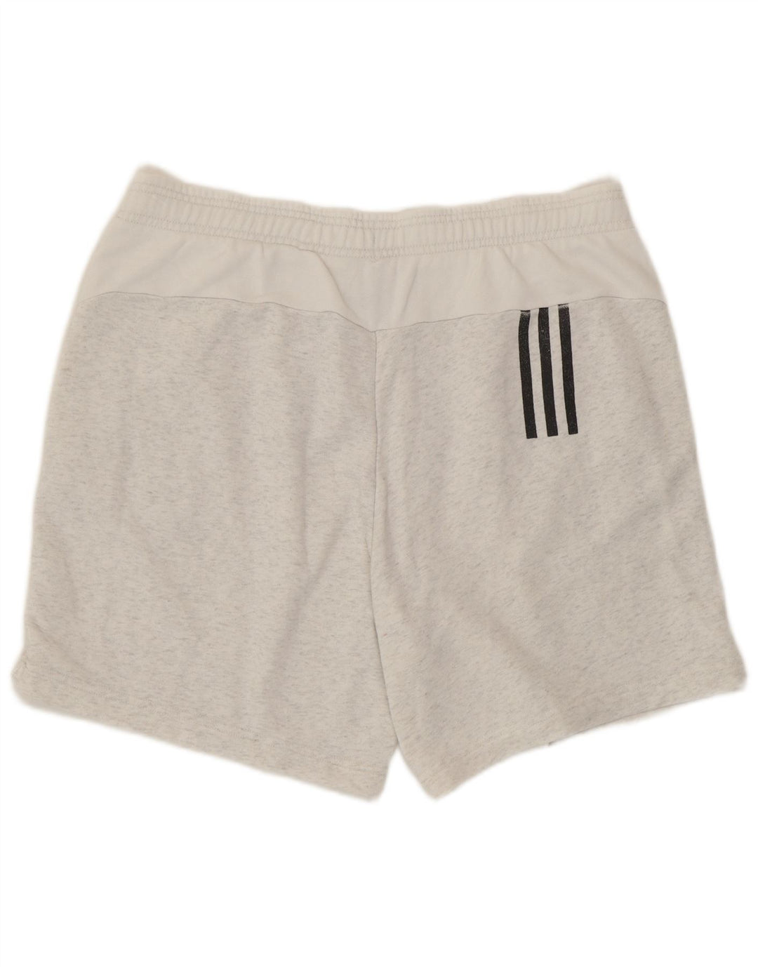Pantaloncini sportivi da uomo Adidas grandi in cotone grigio