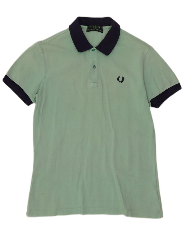 Polo Uomo FRED PERRY Cotone Verde Medio