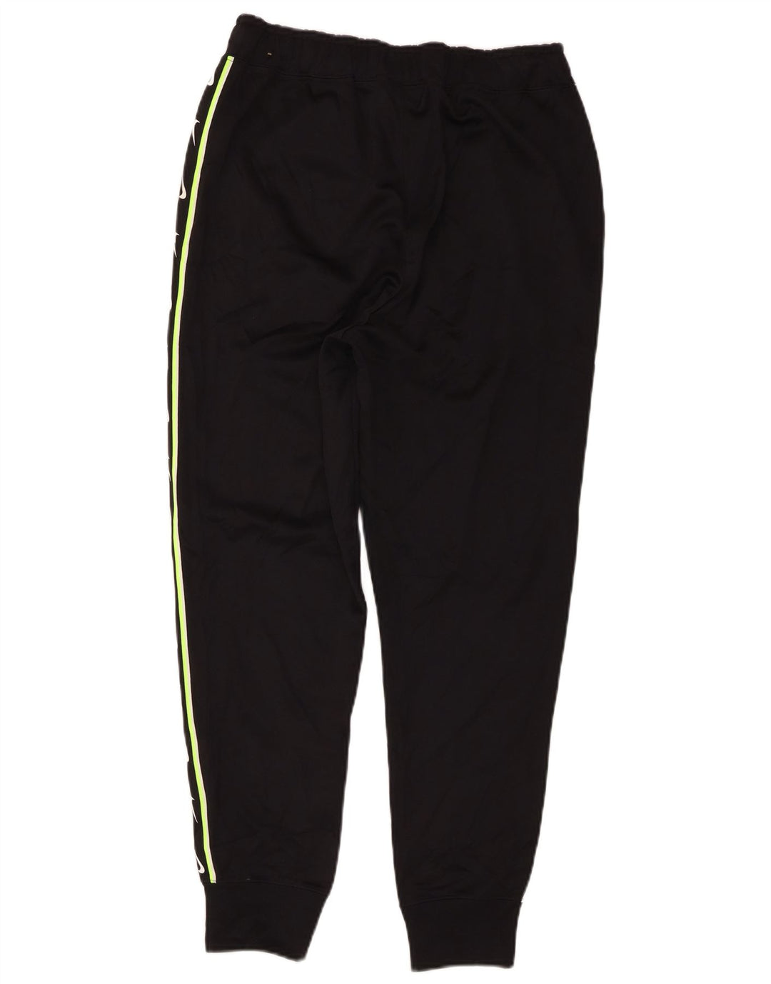 Pantaloni da tuta con grafica Nike da uomo, pantaloni da jogging, piccoli, in poliestere nero