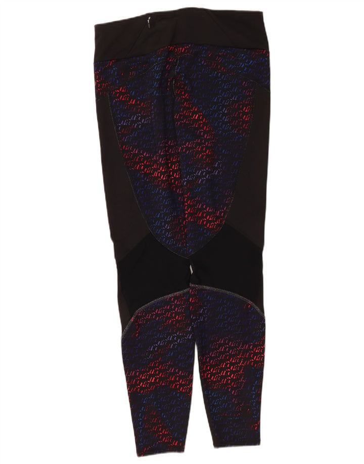 Leggings da donna Marks & Spencer UK 14 Grande poliestere geometrico nero