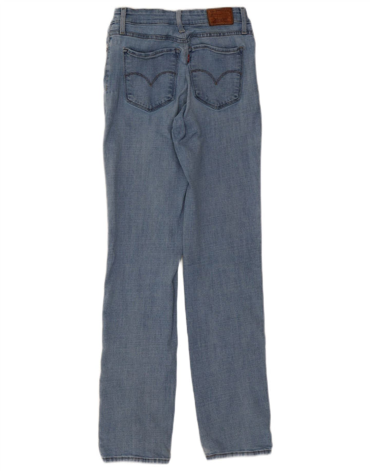 Jeans dritti da donna LEVI'S W29 L32 cotone blu