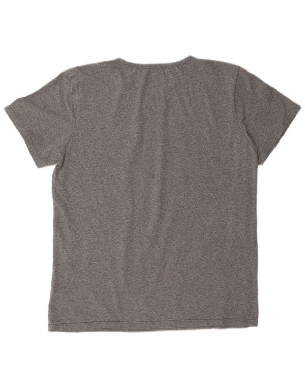 T-shirt da donna Tommy Hilfiger Top UK 18 XL cotone grigio