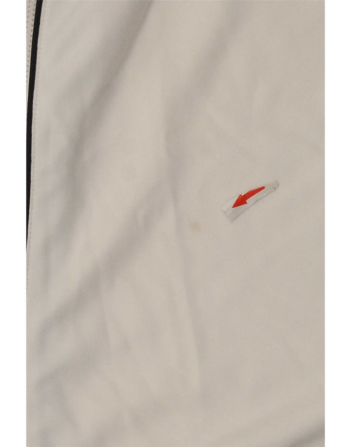 T-shirt grafica da uomo Asics Top in poliestere color block bianco medio