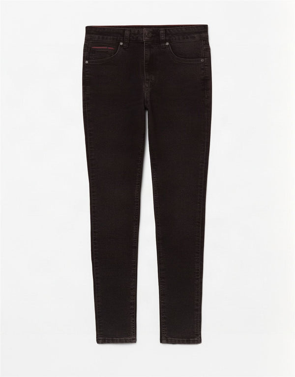 Jeans skinny da uomo Tommy Hilfiger W31 L32 cotone nero
