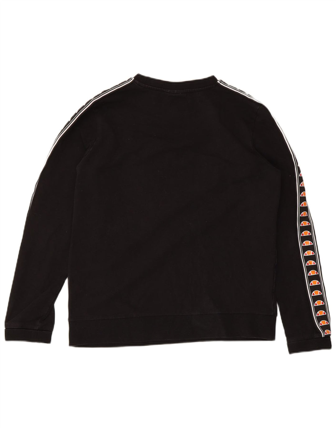 ELLESSE Felpa con grafica Heritage da donna UK 14 media nera