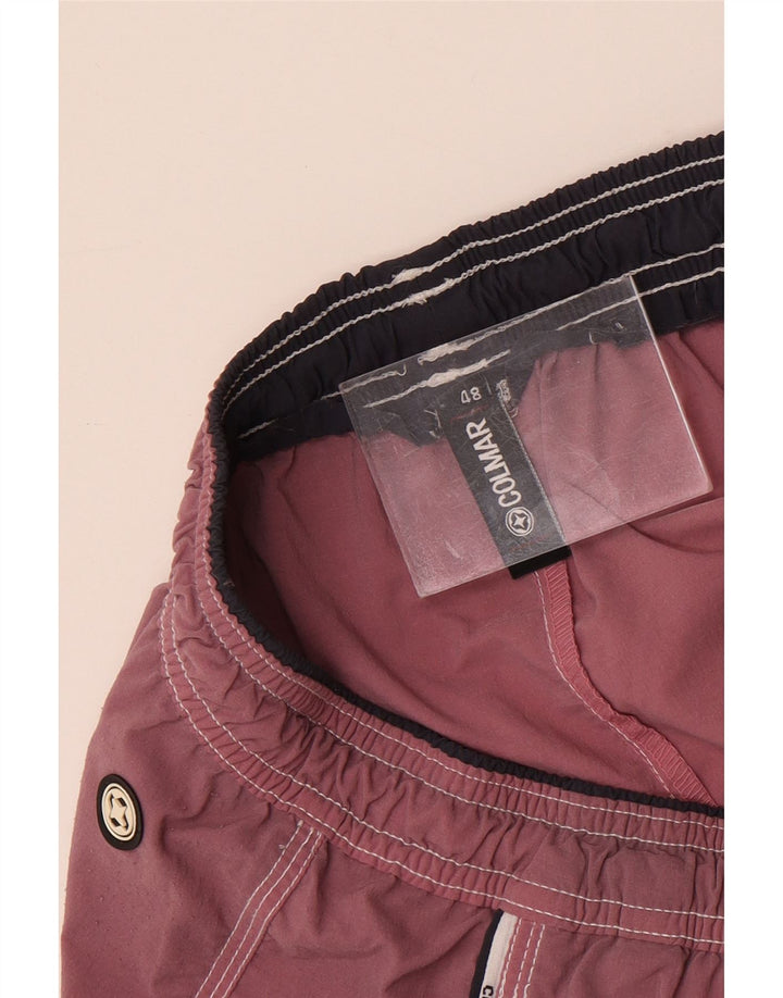 Pantaloncini da bagno grafici da uomo COLMAR IT 48 viola medio