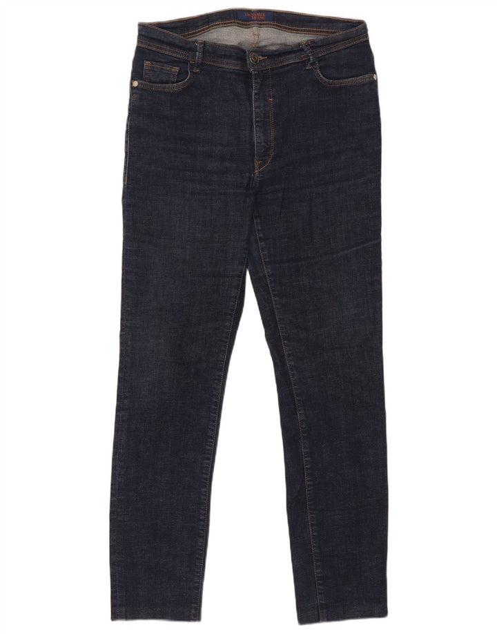 Jeans Slim Donna Trussardi W30 L29 Blu Navy