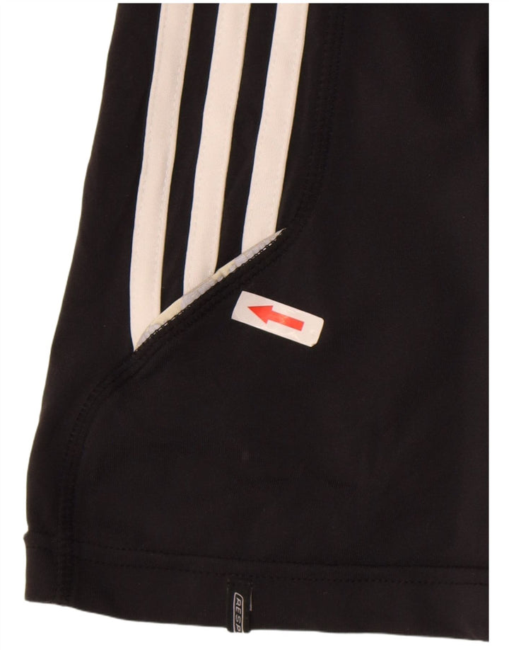 Pantaloncini sportivi Adidas da donna UK 12 medio nylon nero