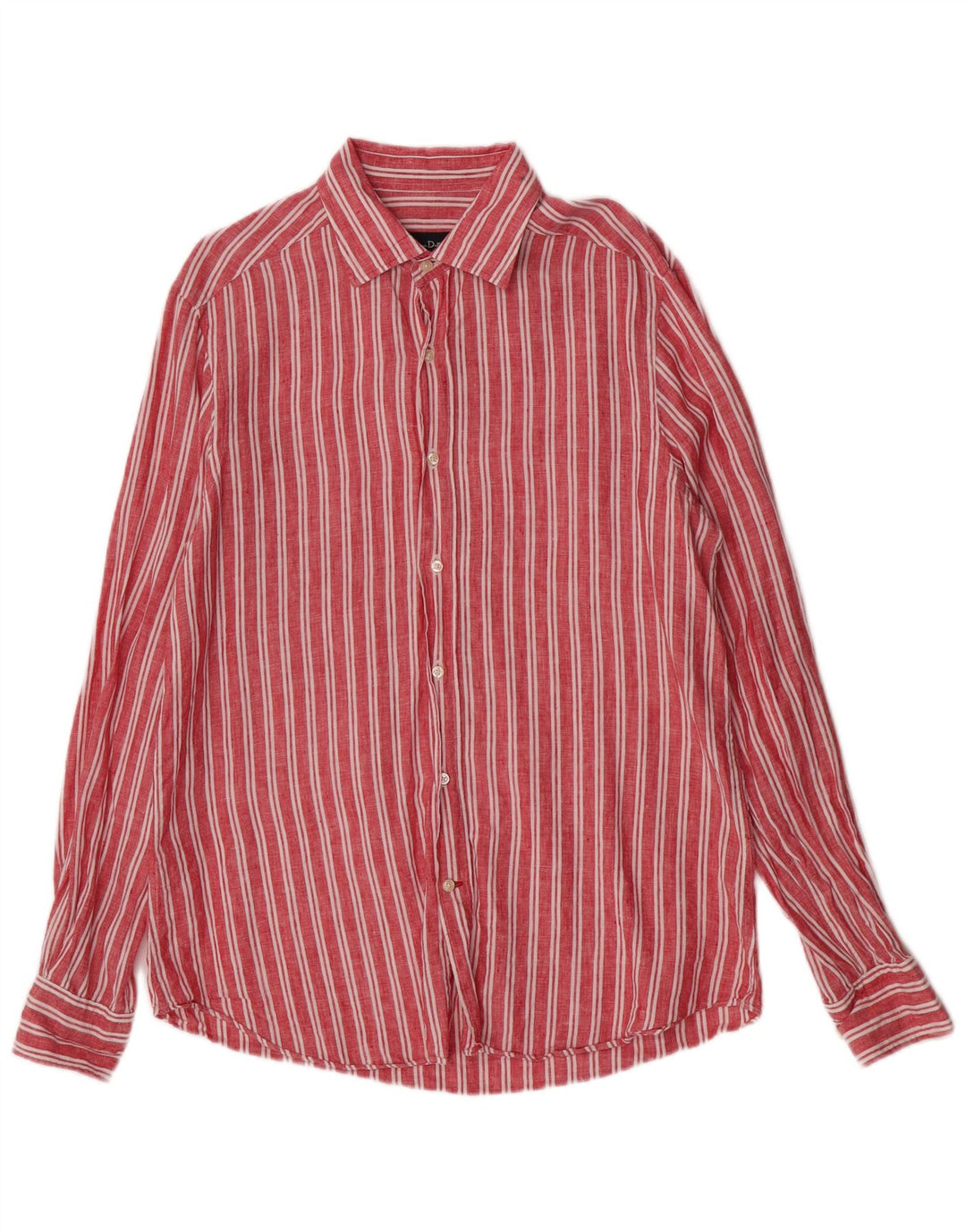 Camicia da uomo Massimo Dutti a righe rosse grandi