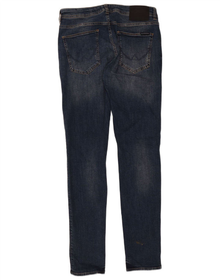 Jeans skinny da donna Superdry W32 L32 cotone blu