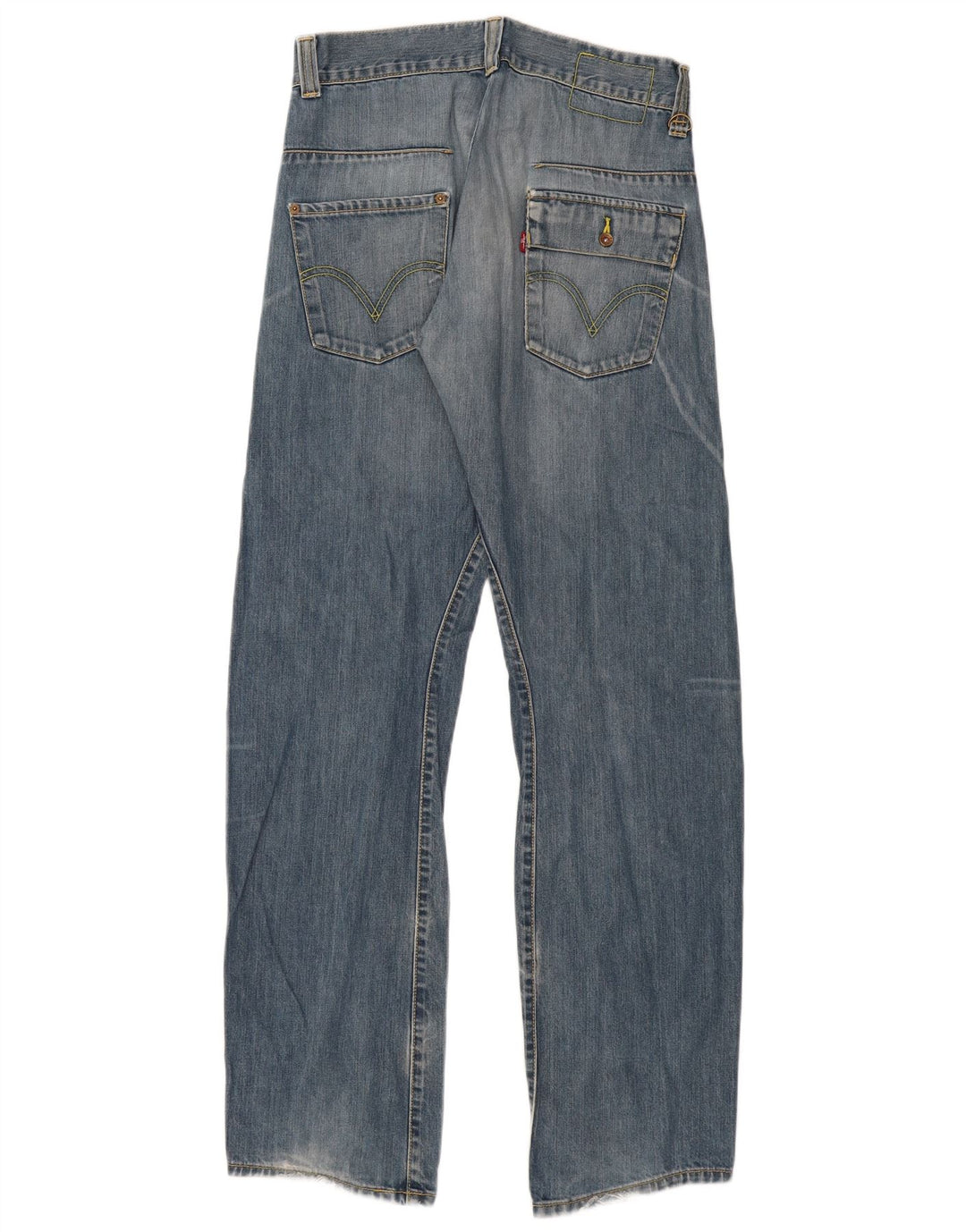 LEVI'S Jeans dritti da uomo 501 W29 L34 cotone blu